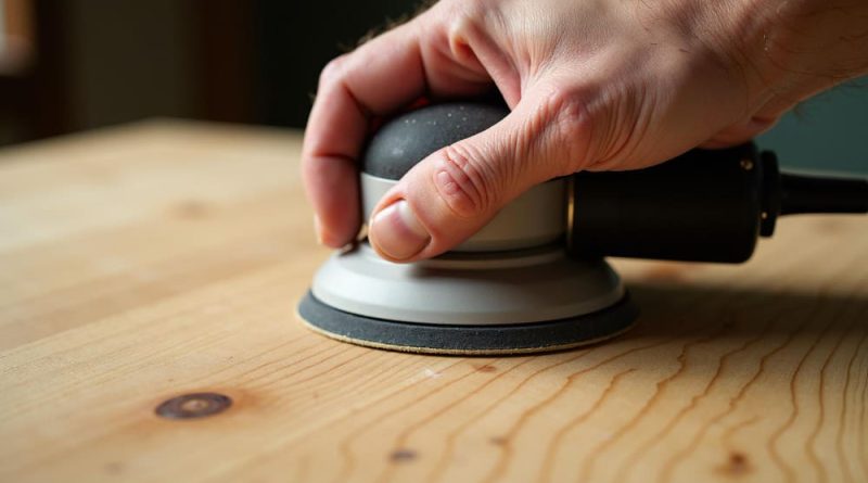 ponceuse excentrique ou orbitale